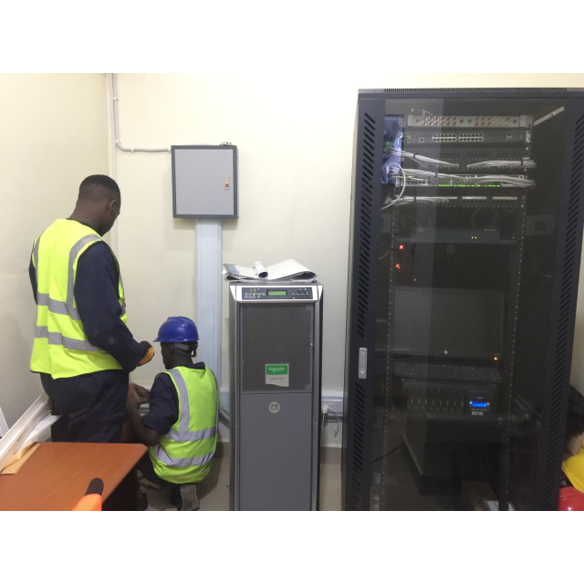 Uganda Railways HQ 24-channel CCTV installation